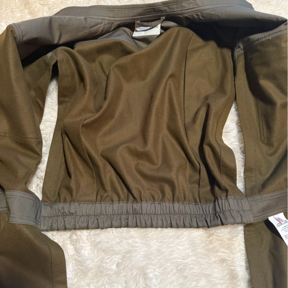 Vivienne Westwood by Andreas Kronthaler Diplomat Long Jacket in Olive Green - 6 - Picture 6 of 11